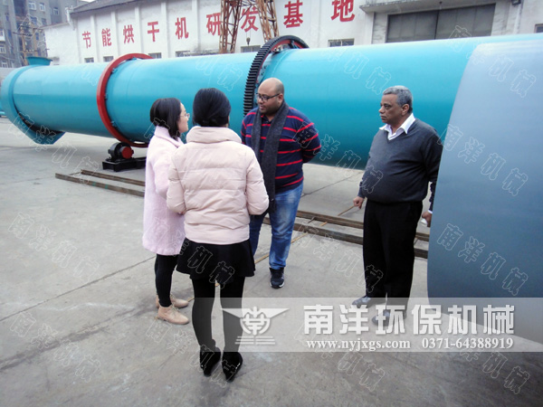 埃及客商蒞臨91亚色视频免费观看環(huán)保考察采購烘幹(gàn)設備 埃及客商蒞臨91亚色视频免费观看環保考察采購烘(hōng)幹設備