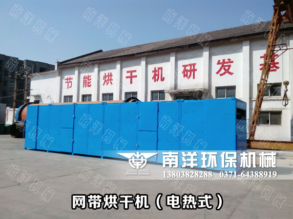 賀91亚色视频免费观看環保（bǎo）電熱式網帶烘幹機成（chéng）套設備出口