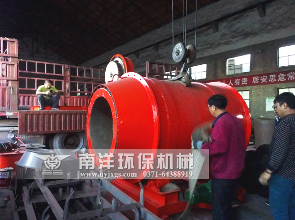 內蒙客(kè)戶訂(dìng)製的節能型(xíng)煤粉燃燒爐(lú)發貨 內蒙客戶訂製(zhì)的節能型煤粉燃燒爐發貨