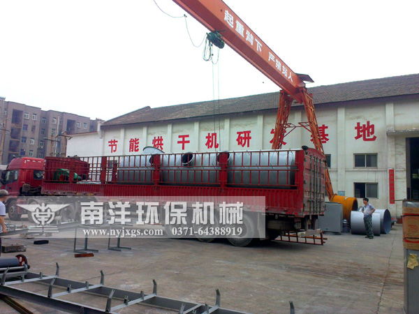 濕式除塵器裝車完成